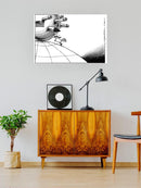 Downhill Threats. Wall Art -Wilfred Hildonen Designs