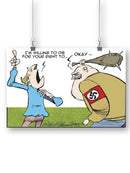 Freedom Of Speech Warriors. Wall Art -Wilfred Hildonen Designs