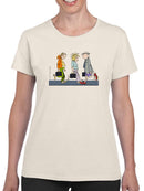Goodbye, Home Office T-shirt -Wilfred Hildonen Designs
