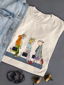 Goodbye, Home Office T-shirt -Wilfred Hildonen Designs