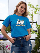 Peace By Force. T-shirt -Wilfred Hildonen Designs