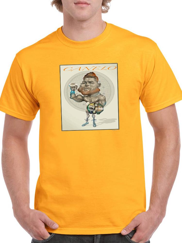 Famous Boxer Cartoon Style T-shirt -Halit Kurtulmus Aytoslu Designs