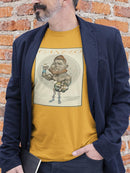 Famous Boxer Cartoon Style T-shirt -Halit Kurtulmus Aytoslu Designs