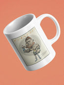 Famous Boxer Cartoon Style Mug -Halit Kurtulmus Aytoslu Designs