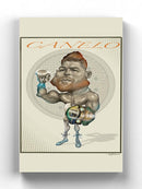 Famous Boxer Cartoon Style Wall Art -Halit Kurtulmus Aytoslu Designs