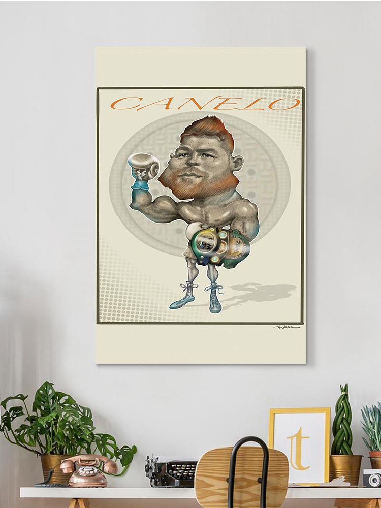 Famous Boxer Cartoon Style Wall Art -Halit Kurtulmus Aytoslu Designs