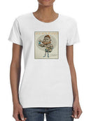 Famous Boxer Cartoon Style T-shirt -Halit Kurtulmus Aytoslu Designs
