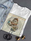 Famous Boxer Cartoon Style T-shirt -Halit Kurtulmus Aytoslu Designs