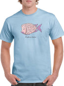 Perciformes Brainicus T-shirt -Engin Selcuk Designs