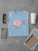 Perciformes Brainicus T-shirt -Engin Selcuk Designs