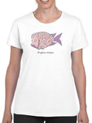 Perciformes Brainicus T-shirt -Engin Selcuk Designs