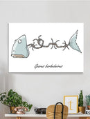 Sparus Barbedwirus Wall Art -Engin Selcuk Designs