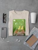 Snail Date T-shirt -Engin Selcuk Designs