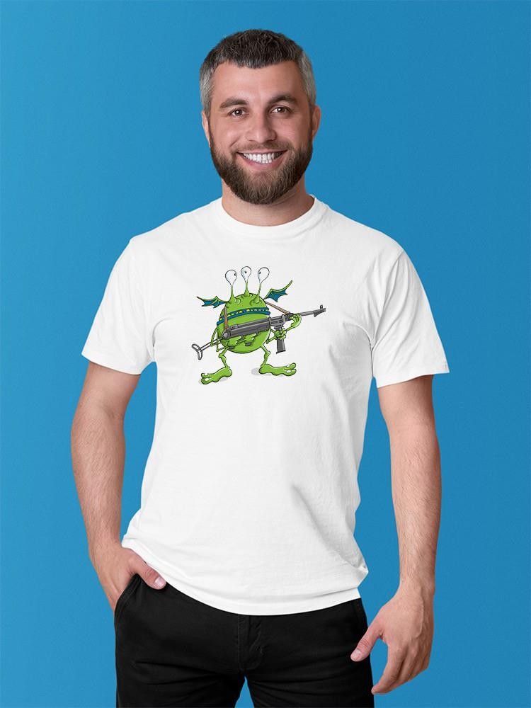 Aliens-O-War Iv T-shirt -Engin Selcuk Designs