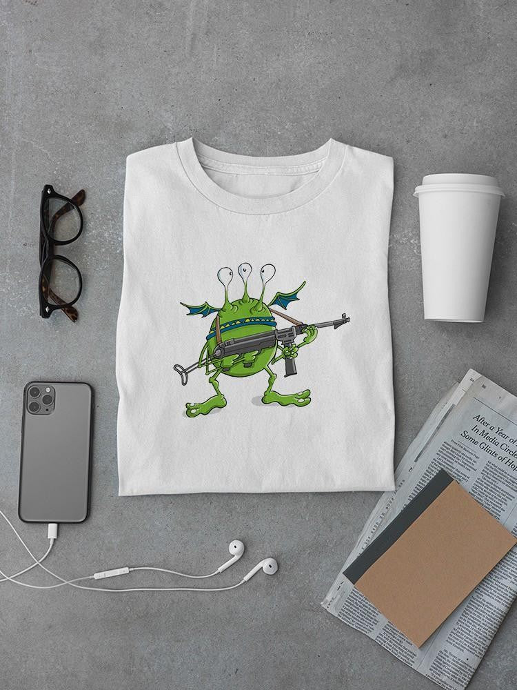 Aliens-O-War Iv T-shirt -Engin Selcuk Designs