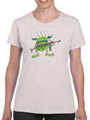 Aliens-O-War Iv T-shirt -Engin Selcuk Designs