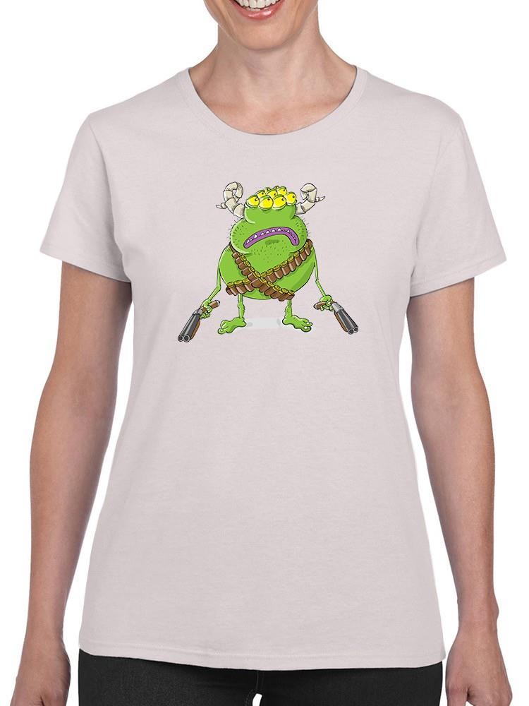 Aliens-O-War V T-shirt -Engin Selcuk Designs