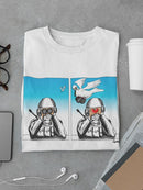 When Seen Through Peace T-shirt -Jorge Sanchez Armas Designs