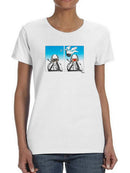 When Seen Through Peace T-shirt -Jorge Sanchez Armas Designs