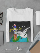 Scaring Peace Away T-shirt -Jorge Sanchez Armas Designs