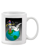 Scaring Peace Away Mug -Jorge Sanchez Armas Designs