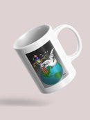 Scaring Peace Away Mug -Jorge Sanchez Armas Designs