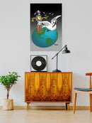 Scaring Peace Away Wall Art -Jorge Sanchez Armas Designs