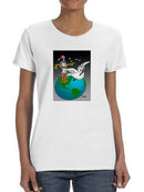 Scaring Peace Away T-shirt -Jorge Sanchez Armas Designs