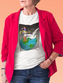 Scaring Peace Away T-shirt -Jorge Sanchez Armas Designs