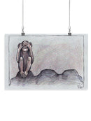 See No Evil Wall Art -Mehmet Zeber Designs