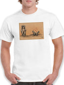 Out Of Sight, Out Of Mind T-shirt -Mehmet Zeber Designs