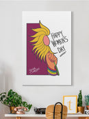 Happy Women's Day Wall Art -Nanda Soobben Designs