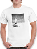 Man Walking With Roots T-shirt -Mohsen Najafi Designs