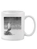 Man Walking With Roots Mug -Mohsen Najafi Designs
