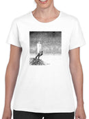 Man Walking With Roots T-shirt -Mohsen Najafi Designs