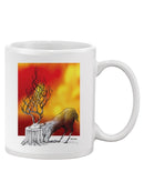 Deer Replacing Tree Mug -Mohsen Najafi Designs