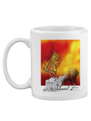 Deer Replacing Tree Mug -Mohsen Najafi Designs