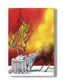 Deer Replacing Tree Wall Art -Mohsen Najafi Designs