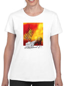 Deer Replacing Tree T-shirt -Mohsen Najafi Designs