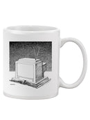 Tv Over Book Mug -Mohsen Najafi Designs