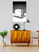 Tv Over Book Wall Art -Mohsen Najafi Designs