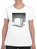 Tv Over Book T-shirt -Mohsen Najafi Designs