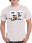 Hard Work And Cheapskates T-shirt -Ramzy Taweel Designs