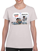 Hard Work And Cheapskates T-shirt -Ramzy Taweel Designs