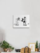 Bull And Matadora Wall Art -Ramzy Taweel Designs