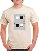 Camera Switcheroo T-shirt -Muzaffar Yulchiboev Designs