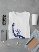 Sinking Liberty T-shirt -Muzaffar Yulchiboev Designs