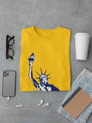 Sinking Liberty T-shirt -Muzaffar Yulchiboev Designs