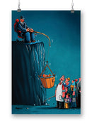 Fish Hoarder Wall Art -Muzaffar Yulchiboev Designs