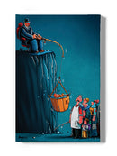 Fish Hoarder Wall Art -Muzaffar Yulchiboev Designs